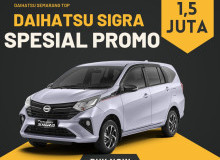 Promo Daihatsu Kendal - SIGRA DP 1,5 JUTAAN